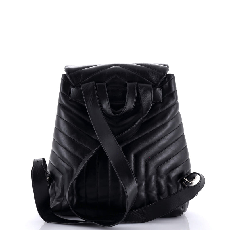 Saint Laurent Loulou Backpack Matelasse