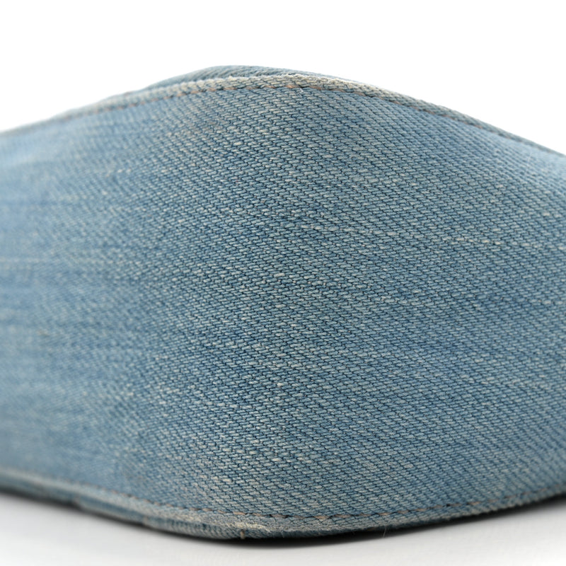 Gucci Denim Matelasse Small Pearly Gg