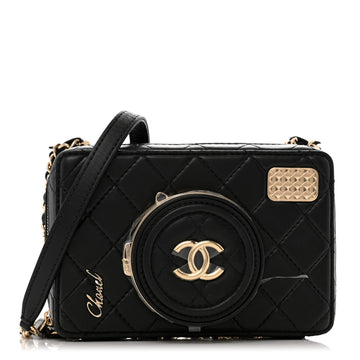 Chanel Lambskin Quilted Coco Click Bag