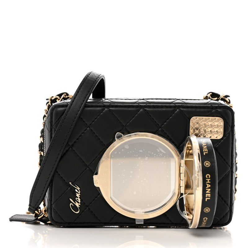 Chanel Lambskin Quilted Coco Click Bag