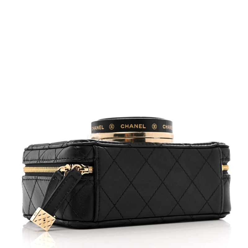 Chanel Lambskin Quilted Coco Click Bag