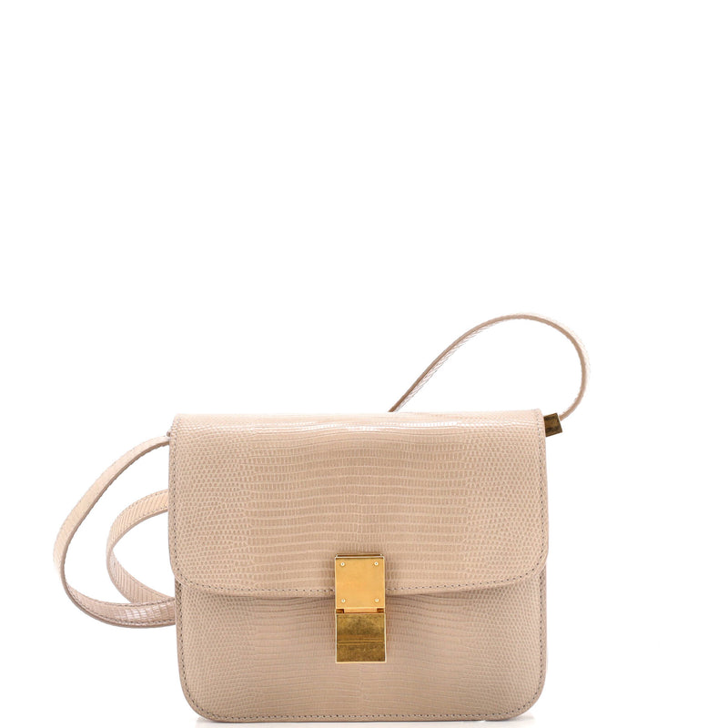 Celine Classic Box Bag Lizard Teen