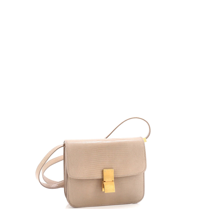Celine Classic Box Bag Lizard Teen