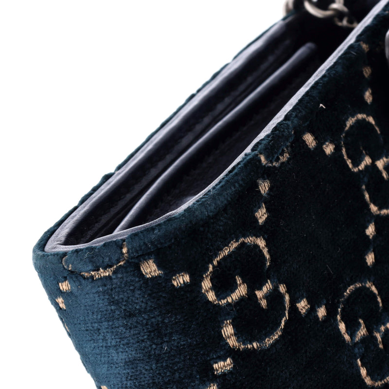 Gucci Dionysus Chain Wallet Gg Velvet