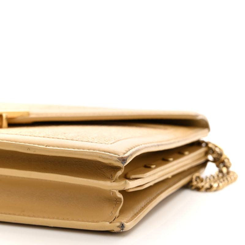Saint Laurent Canvas Calfskin Classic