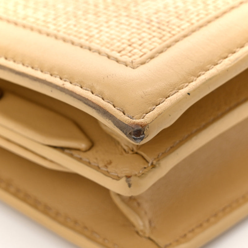 Saint Laurent Canvas Calfskin Classic