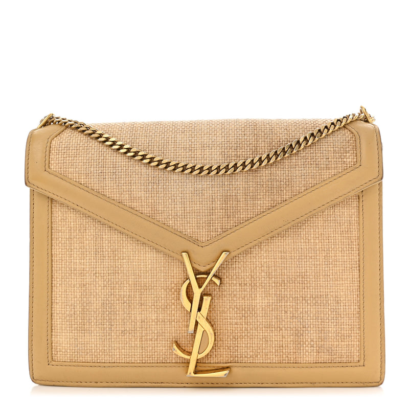 Saint Laurent Canvas Calfskin Classic