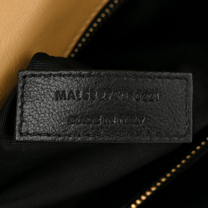 Saint Laurent Canvas Calfskin Classic
