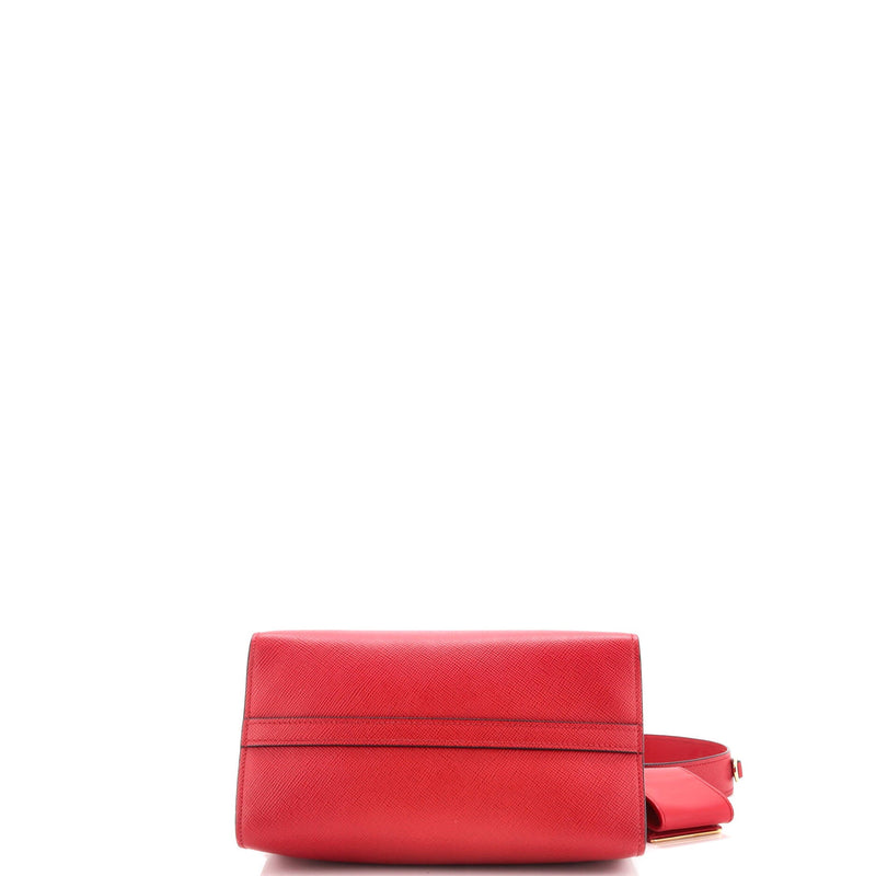Prada Monochrome Tote Saffiano With City