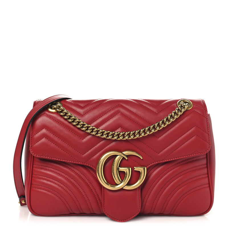 Gucci Calfskin Matelasse Medium Gg