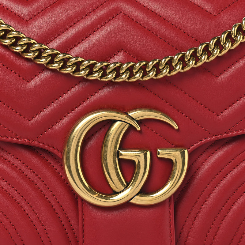 Gucci Calfskin Matelasse Medium Gg