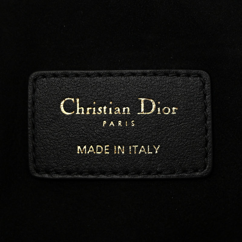 Christian Dior Calfskin Tweed Cannage