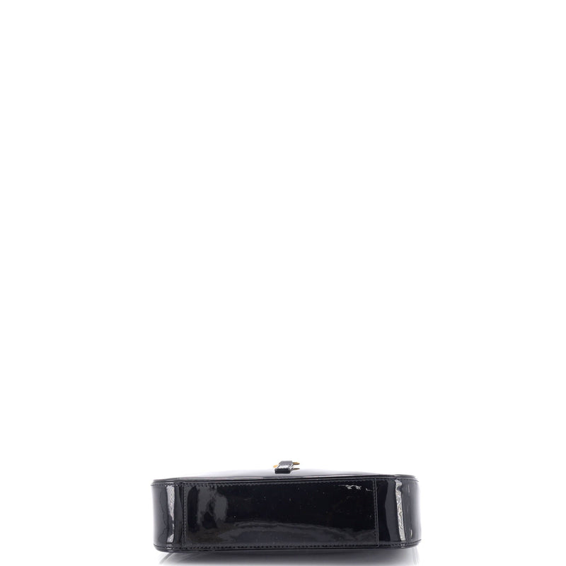 Saint Laurent Le 5 A 7 Hobo Patent Small