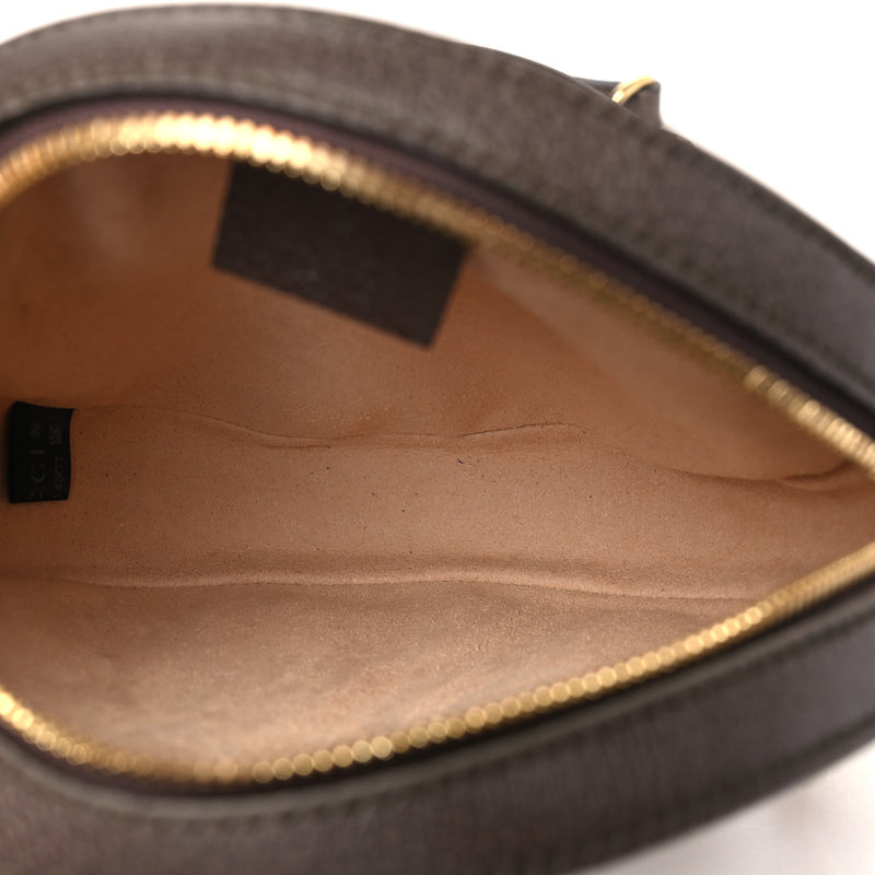 Gucci Gg Supreme Web Mini Ophidia Round