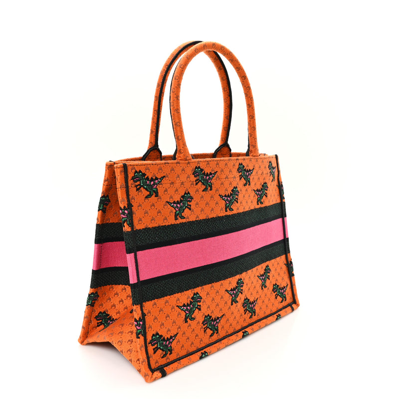 Christian Dior Canvas Embroidered Medium