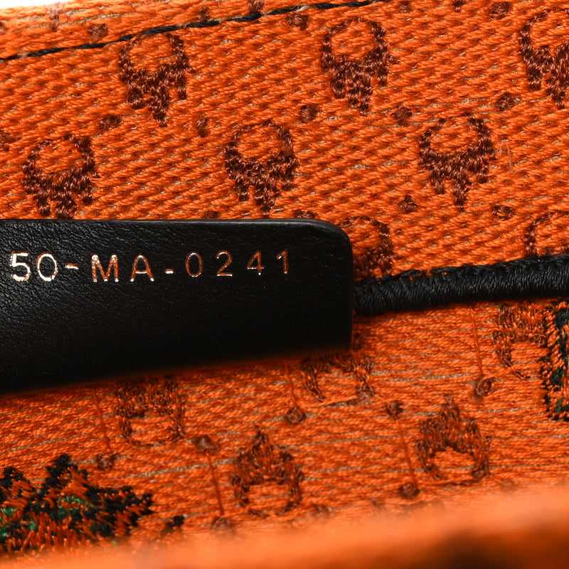 Christian Dior Canvas Embroidered Medium