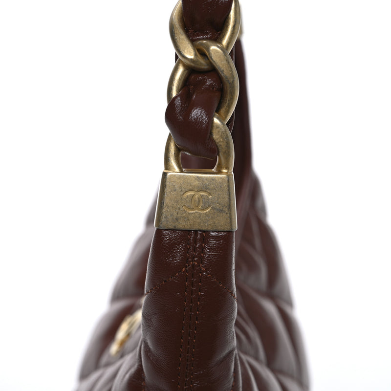 Chanel Shiny Crumpled Lambskin Quilted