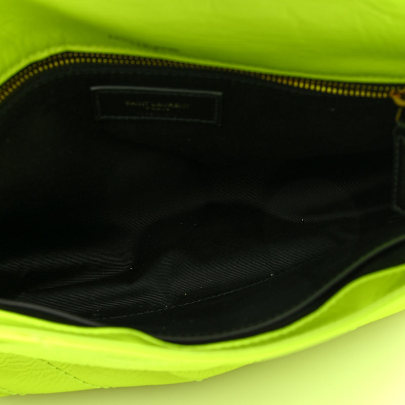 Saint Laurent Crinkled Calfskin