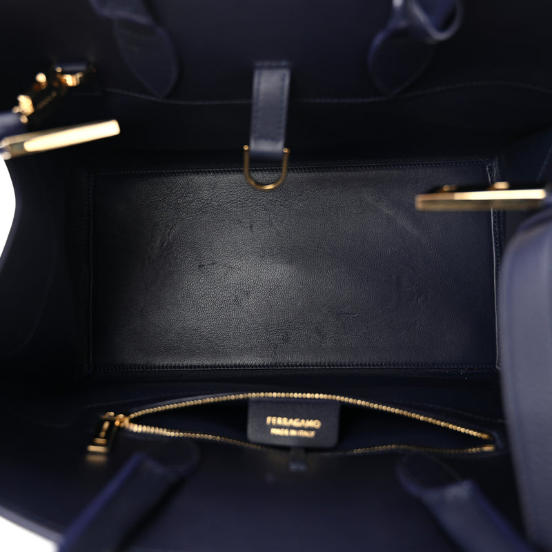 Salvatore Ferragamo Calfskin Small Hug