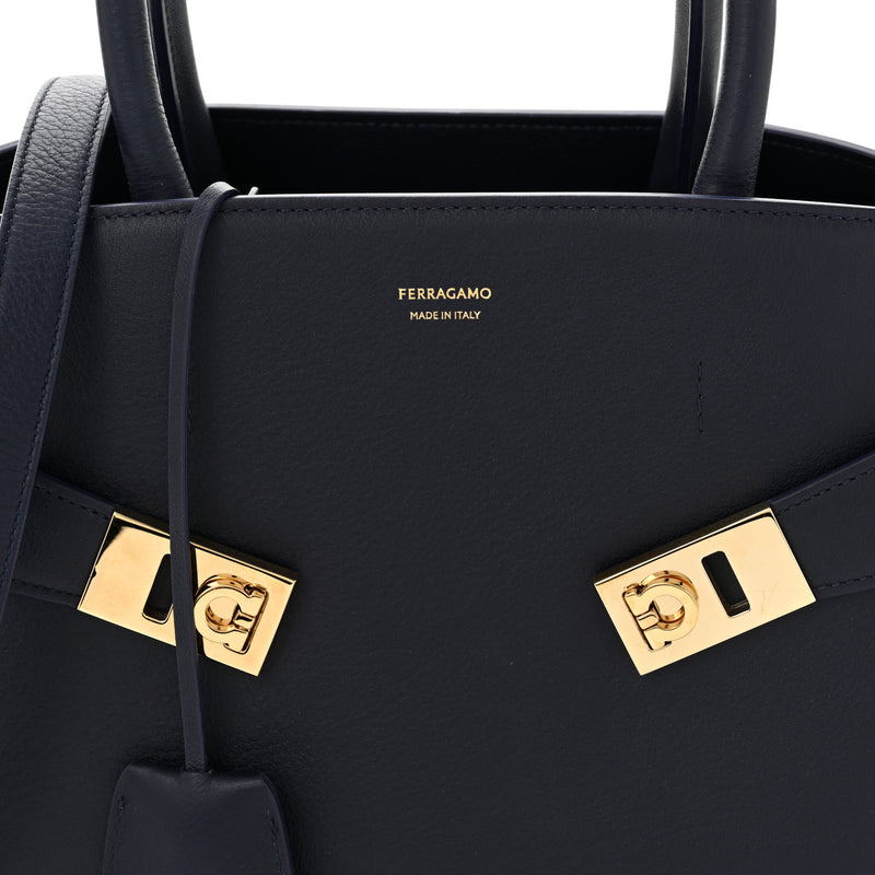 Salvatore Ferragamo Calfskin Small Hug