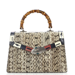 Gucci Lilith Top Handle Bag Snakeskin