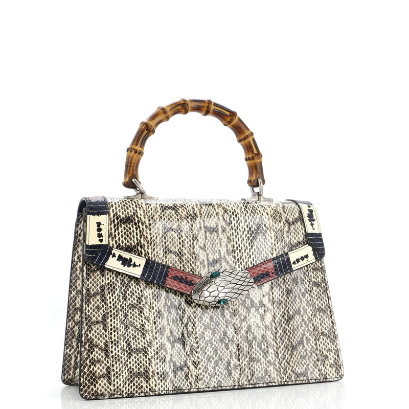 Gucci Lilith Top Handle Bag Snakeskin