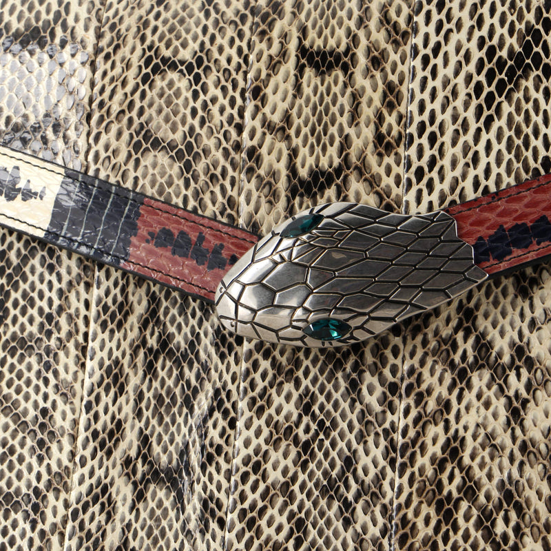 Gucci Lilith Top Handle Bag Snakeskin