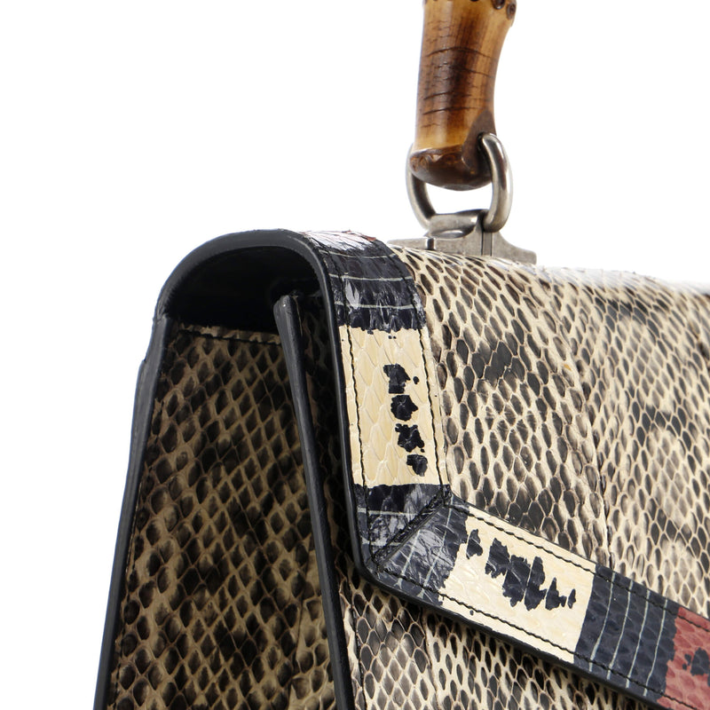 Gucci Lilith Top Handle Bag Snakeskin