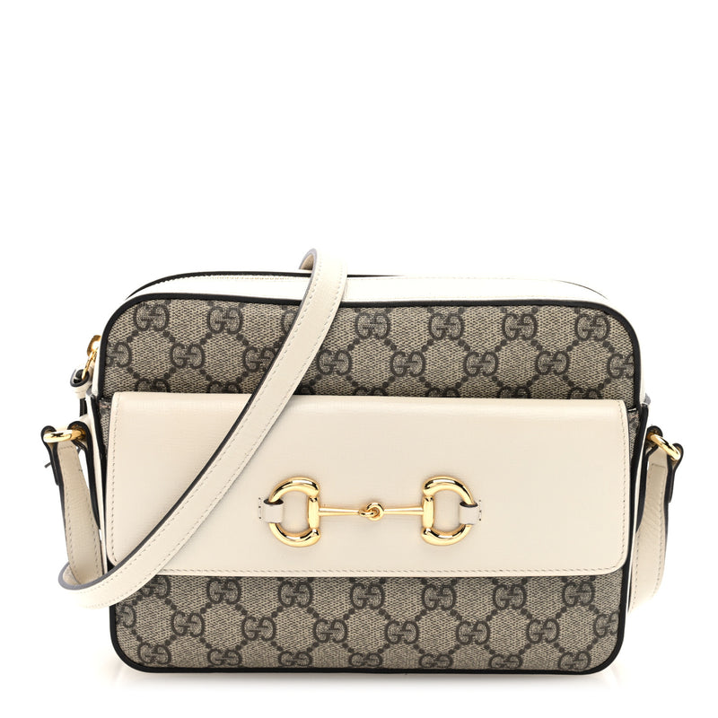 Gucci Gg Supreme Small Horsebit Shoulder