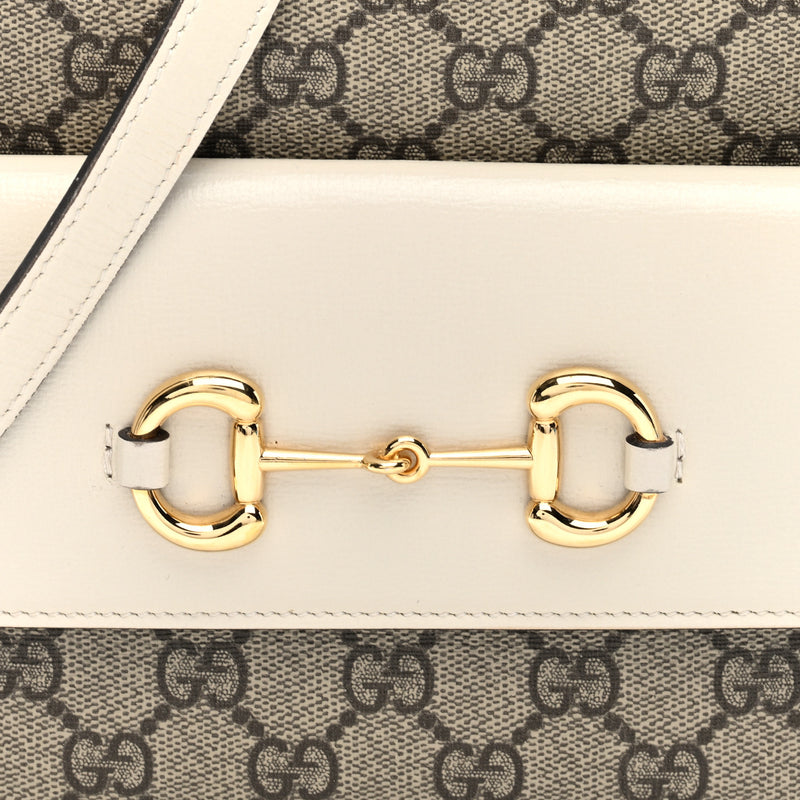 Gucci Gg Supreme Small Horsebit Shoulder