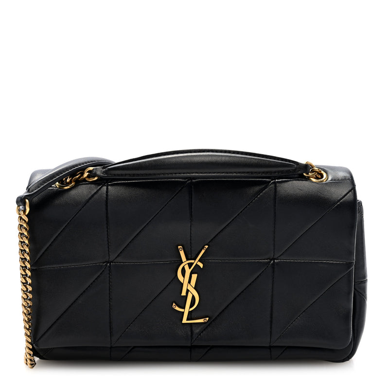Saint Laurent Lambskin Patchwork Medium