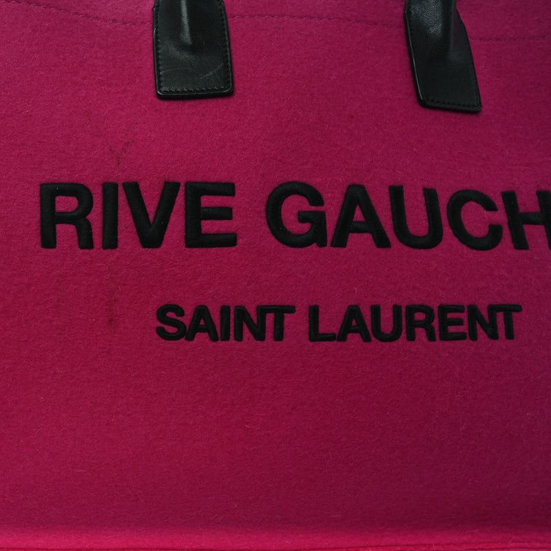 Saint Laurent Wool Rive Gauche Tote