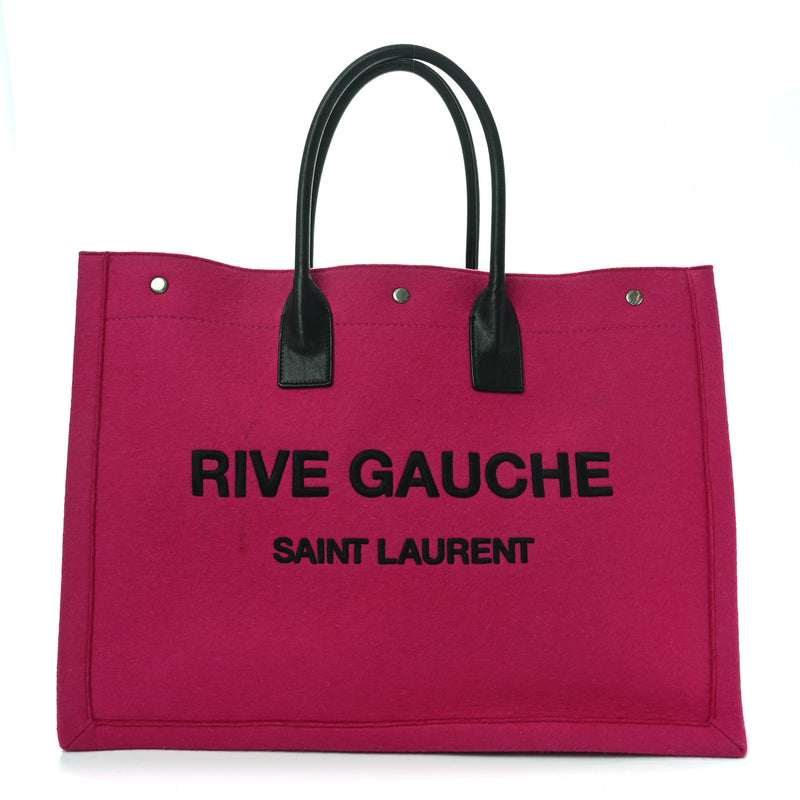 Saint Laurent Wool Rive Gauche Tote