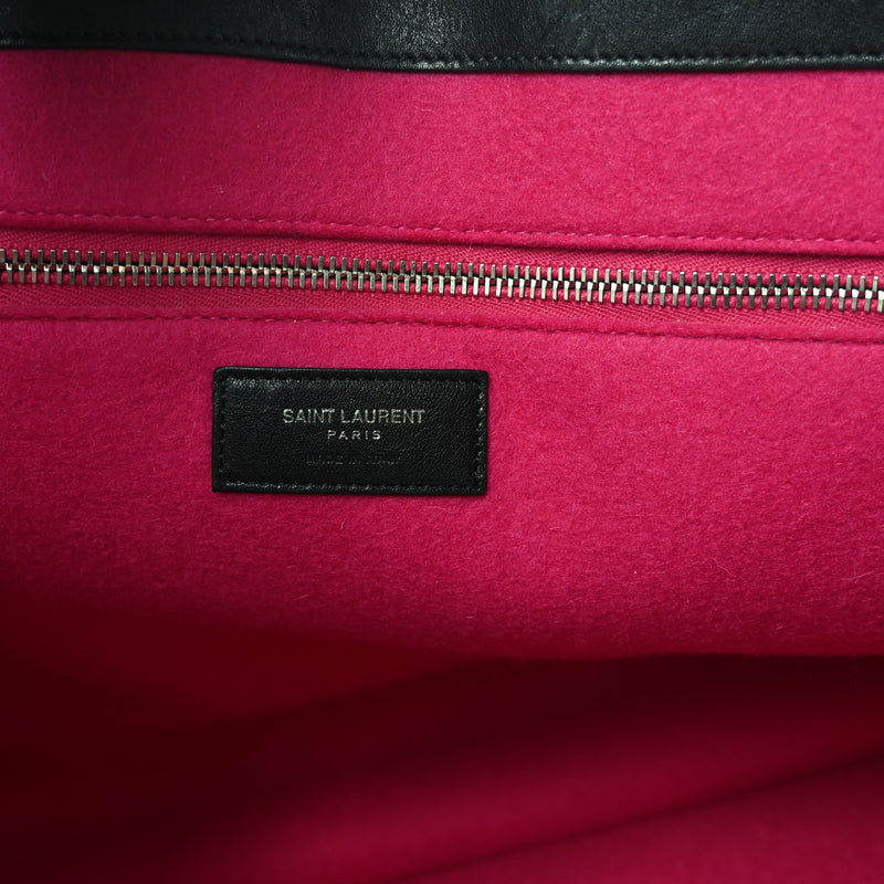 Saint Laurent Wool Rive Gauche Tote