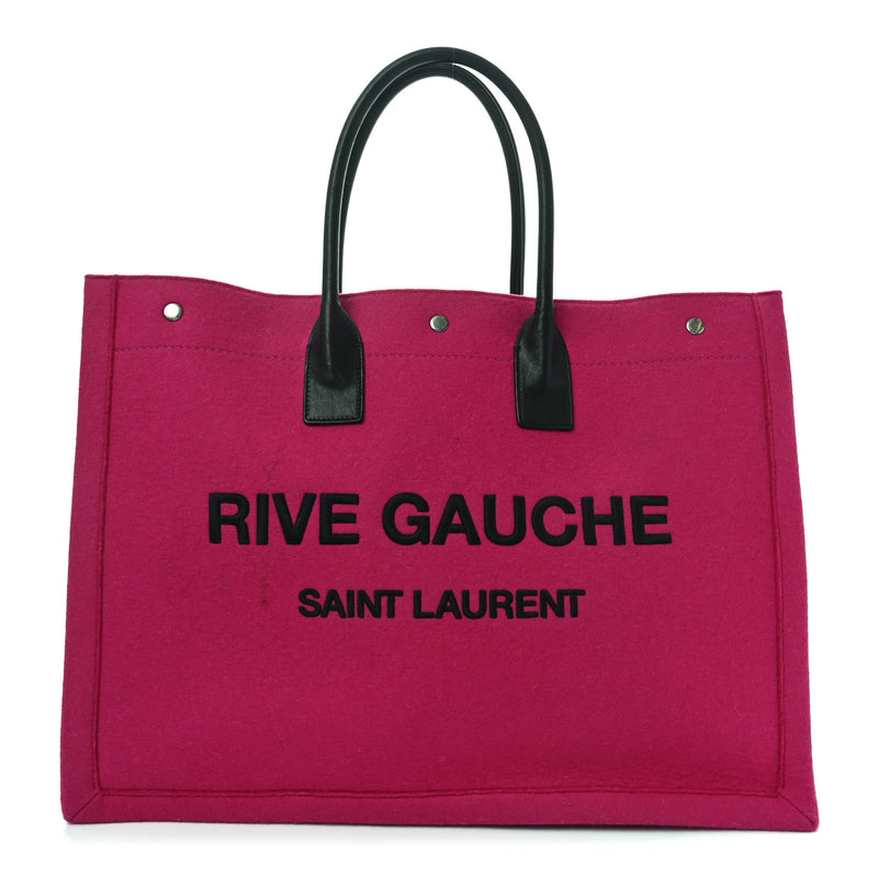 Saint Laurent Wool Rive Gauche Tote