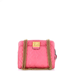 Fendi Upside Down Bag Zucca Embossed