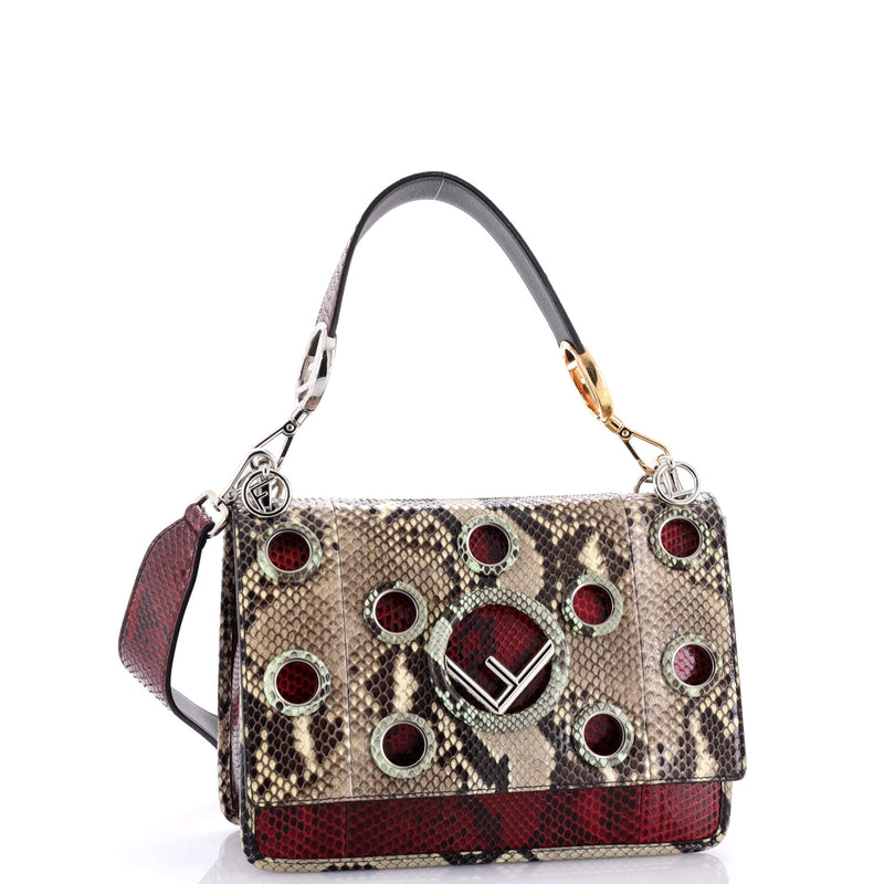 Fendi Kan I F Shoulder Bag Embellished