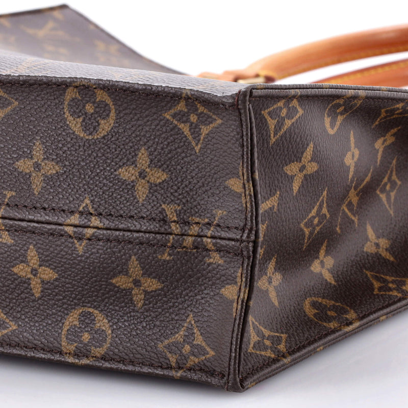 Louis Vuitton Sac Plat Bag Canvas