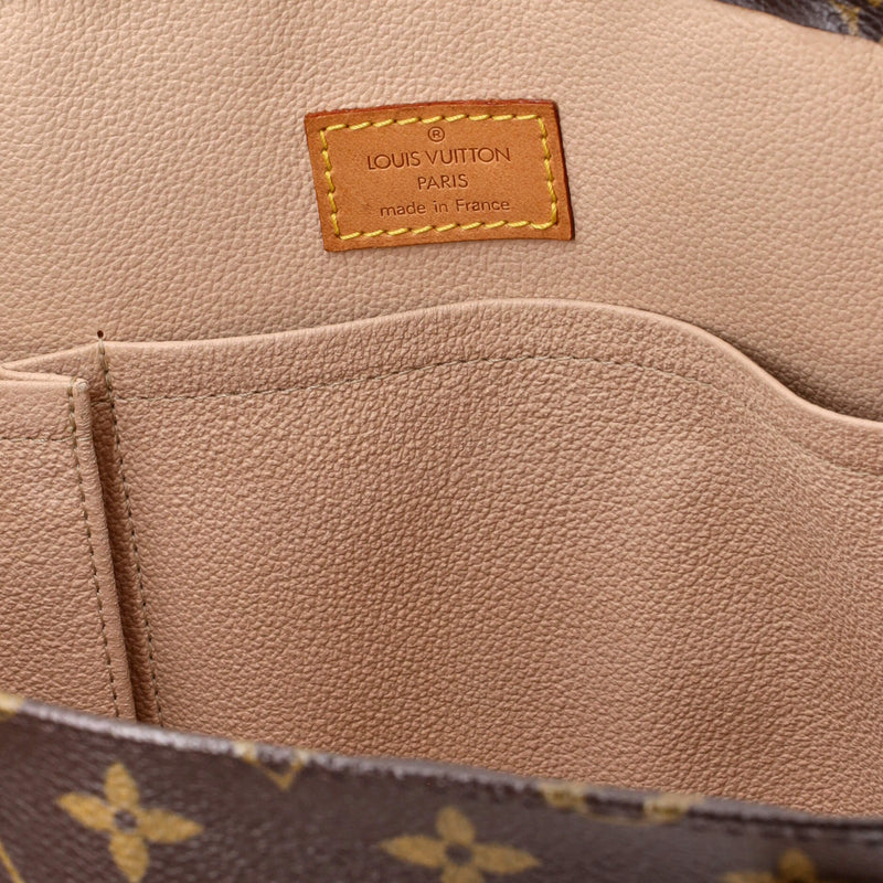 Louis Vuitton Sac Plat Bag Canvas