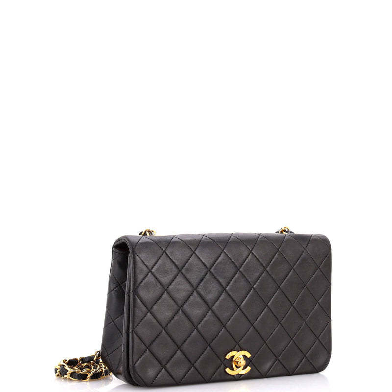 Chanel Vintage Cc Chain Flap Bag Quilted