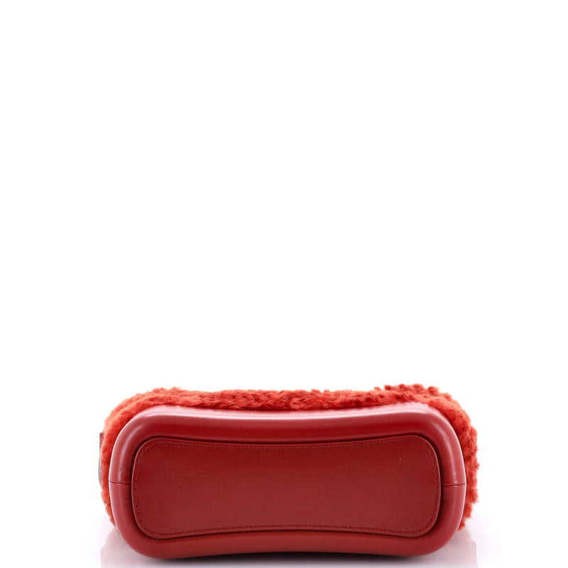 Chanel Gabrielle Hobo Shearling And