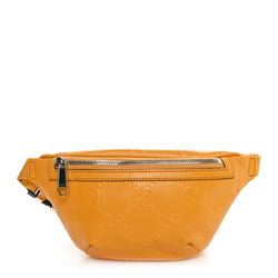 Gucci Calfskin Gg Tennis Embossed Belt
