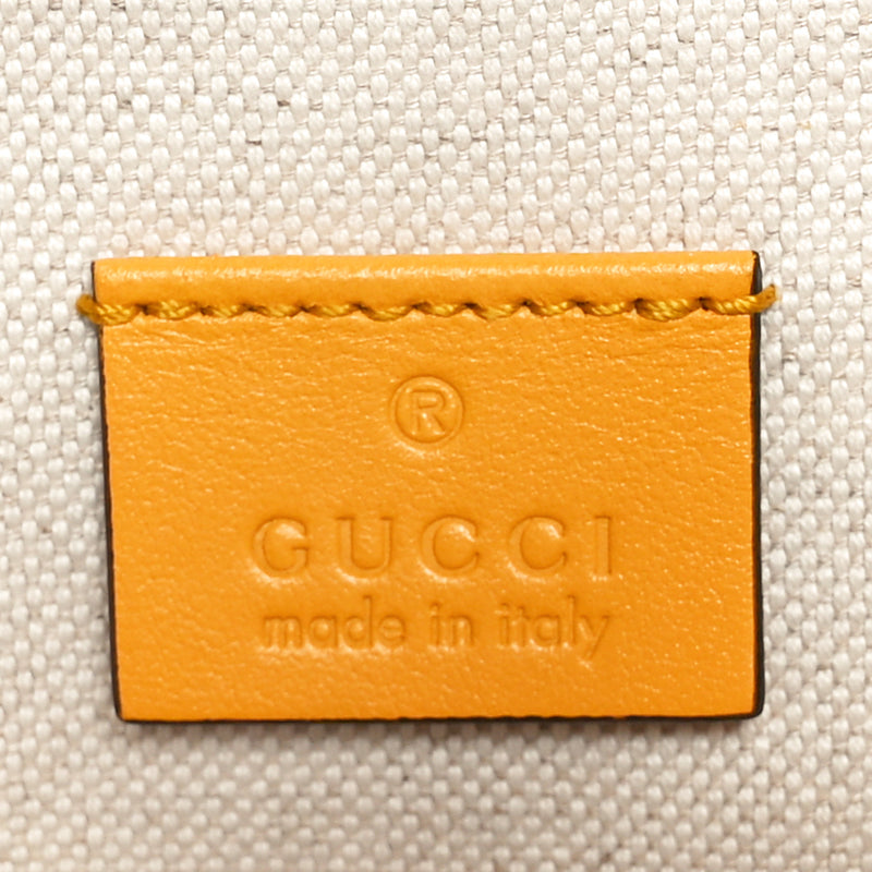 Gucci Calfskin Gg Tennis Embossed Belt