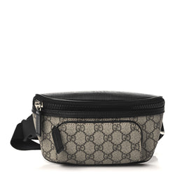 Gucci Gg Supreme Belt Bag Black