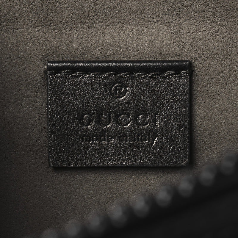 Gucci Gg Supreme Belt Bag Black