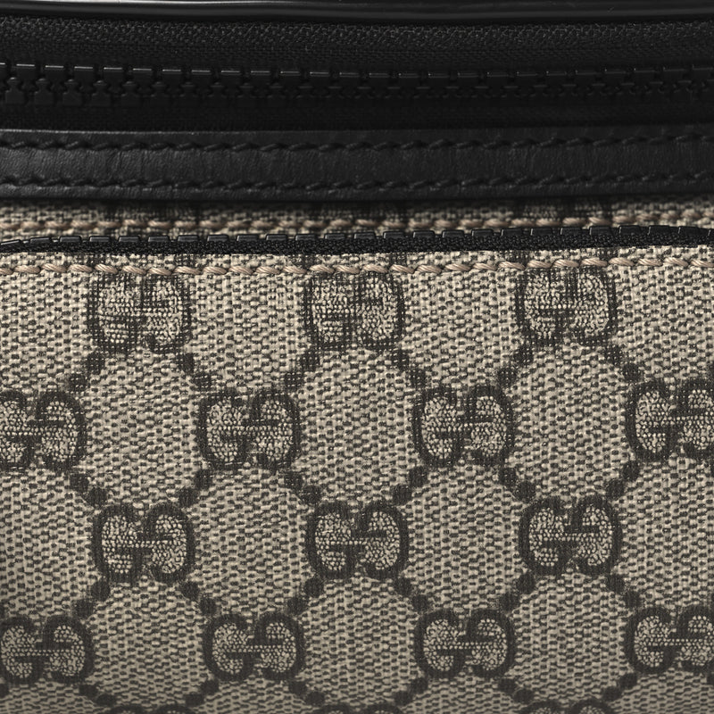 Gucci Gg Supreme Belt Bag Black