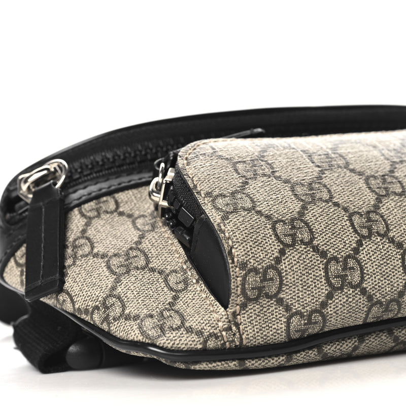 Gucci Gg Supreme Belt Bag Black
