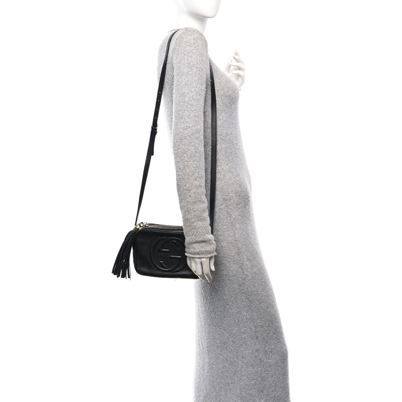 Gucci Pebbled Calfskin Small Soho Disco
