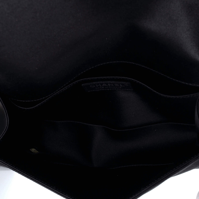 Chanel Boy Flap Bag Pearl Embellished