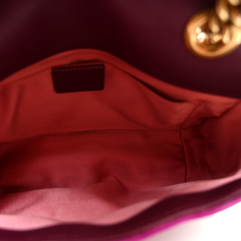 Gucci Velvet Matelasse Mini Gg Marmont
